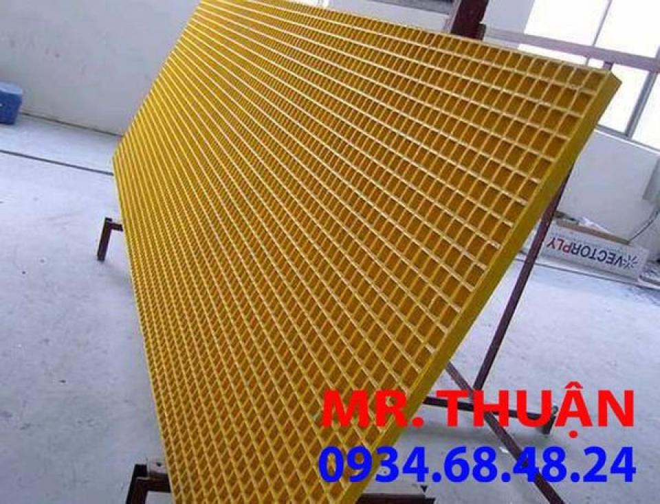 Sàn thao tác composite FRP - Tấm lót sàn Grating FRP-3