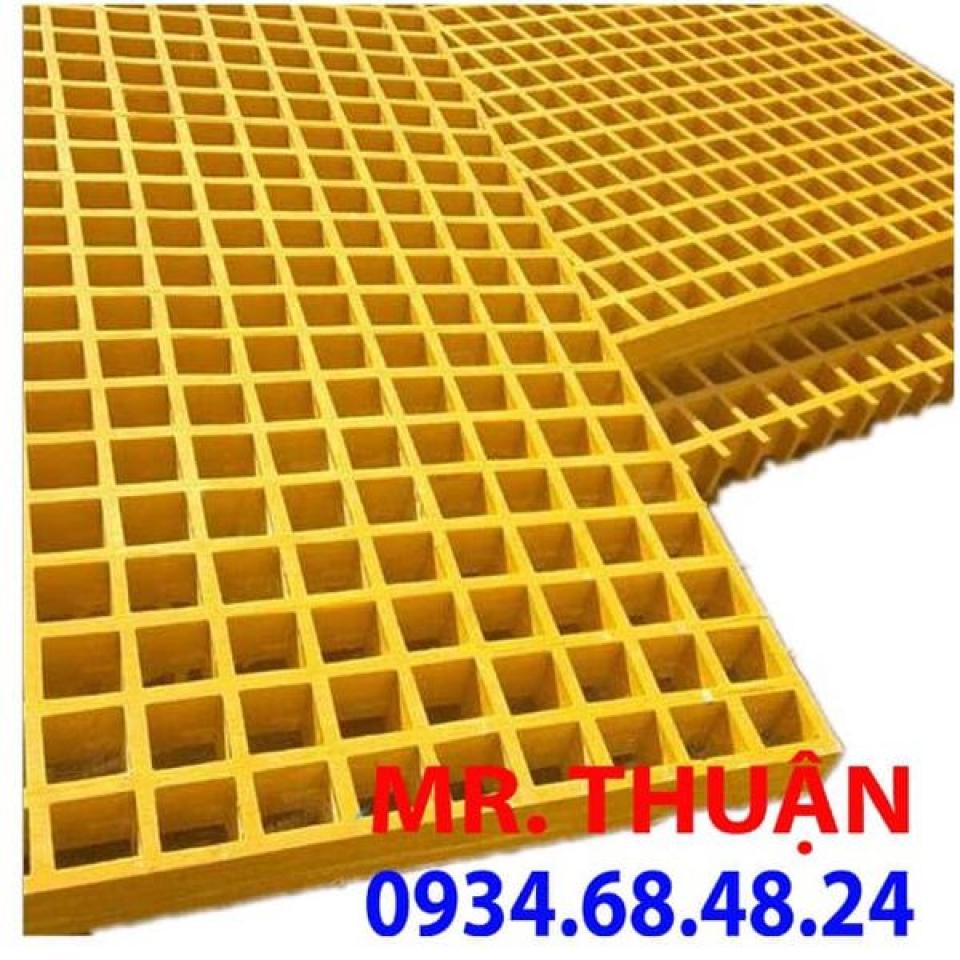 Sàn thao tác composite FRP - Tấm lót sàn Grating FRP-4