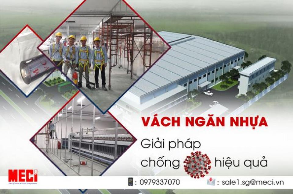 Vách ngăn chia khu vực chống lây nhiễm covid-2