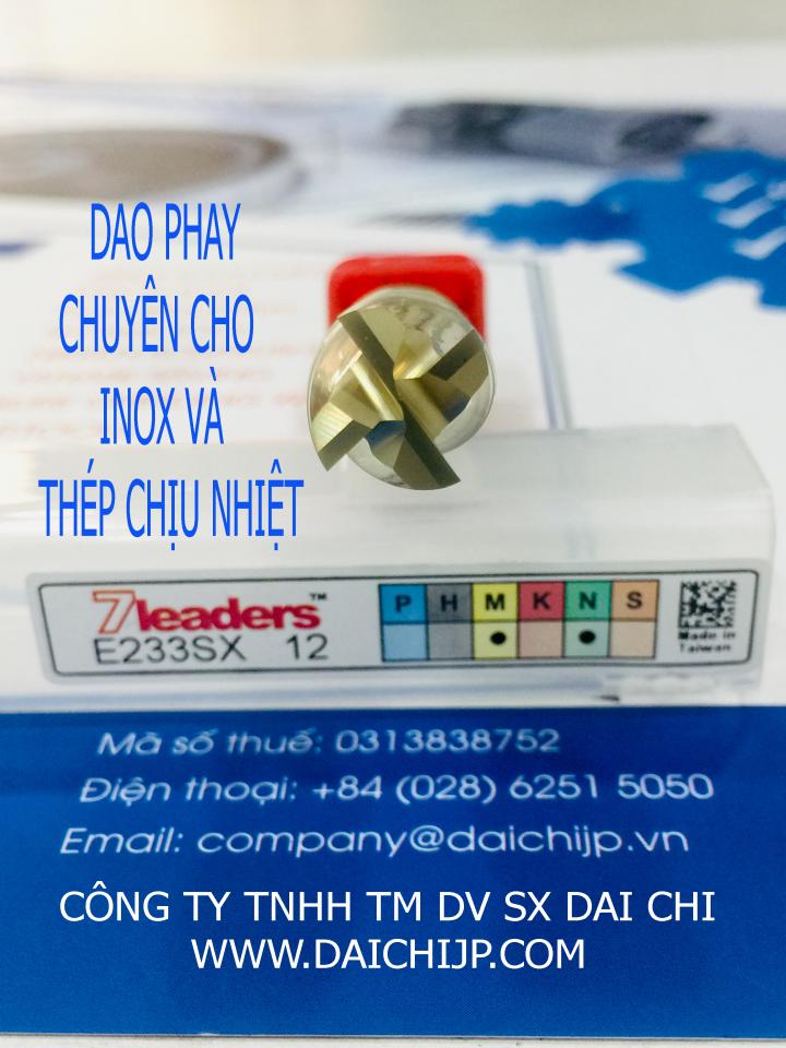 DAO PHAY NGÓN 7LEADERS-ENDMILL-E233SX 