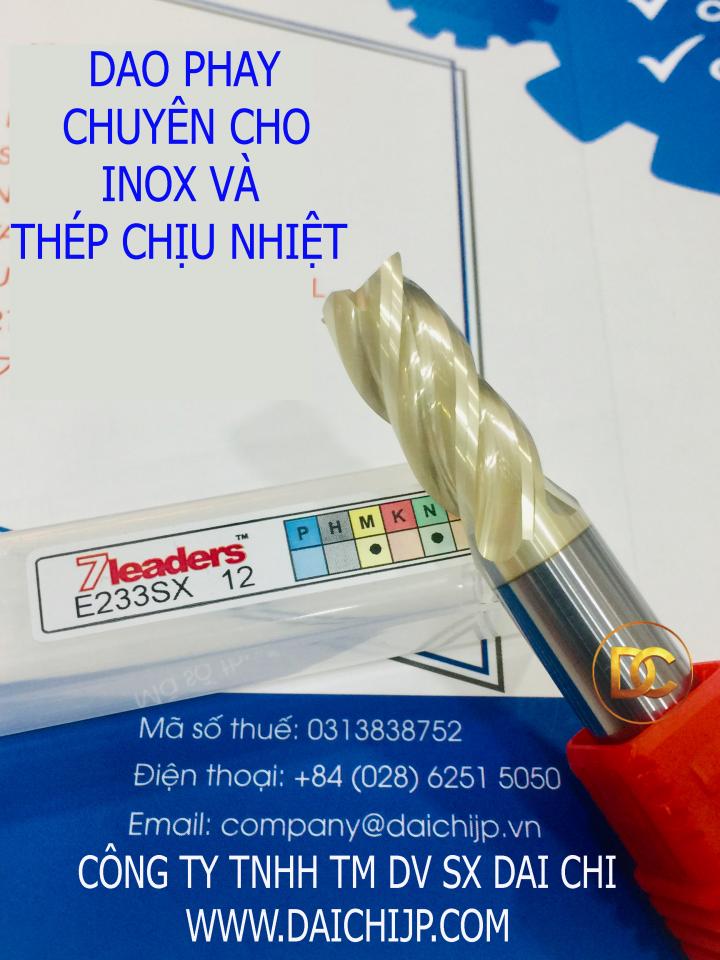 DAO PHAY NGÓN 7LEADERS-ENDMILL-E233SX -2