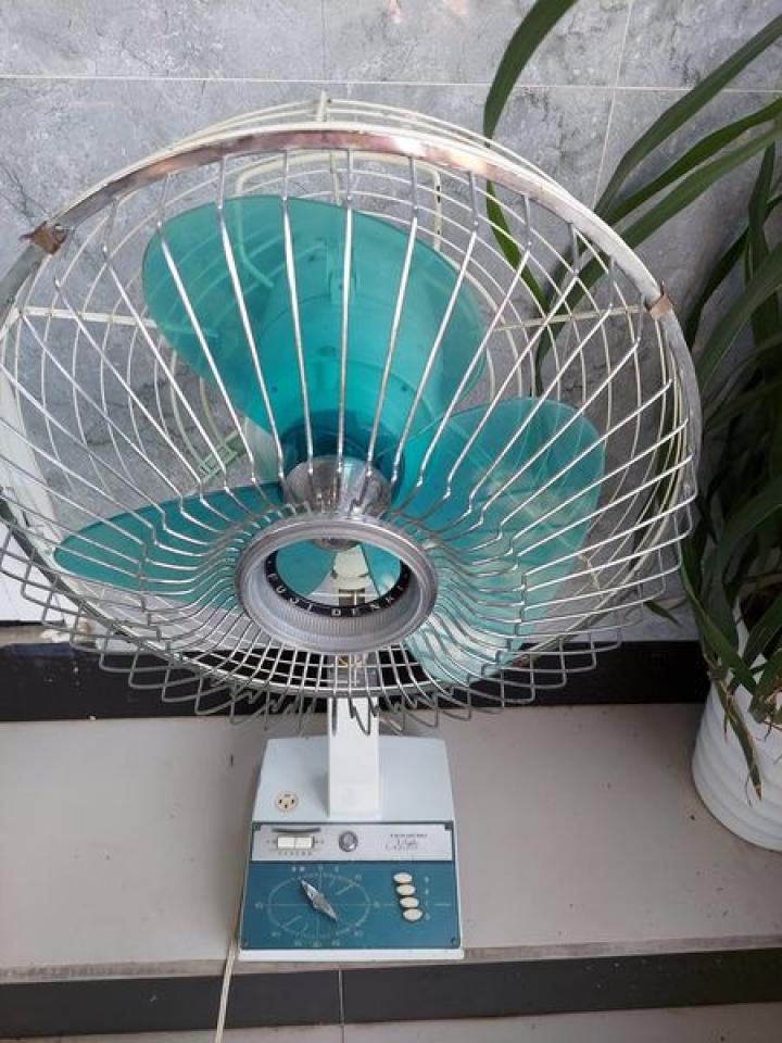 FUJI DENKI SILENT FAN HUYỀN THOẠI CÁNH NGƯỢC, CHÓP ĐẦU BOM, TEM ĐỒNG