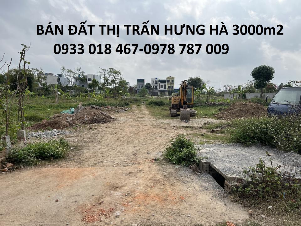 Bán đất thị trấn hưng hà, thái bình 3000m2-0933 018 467-0978 787 009 -3